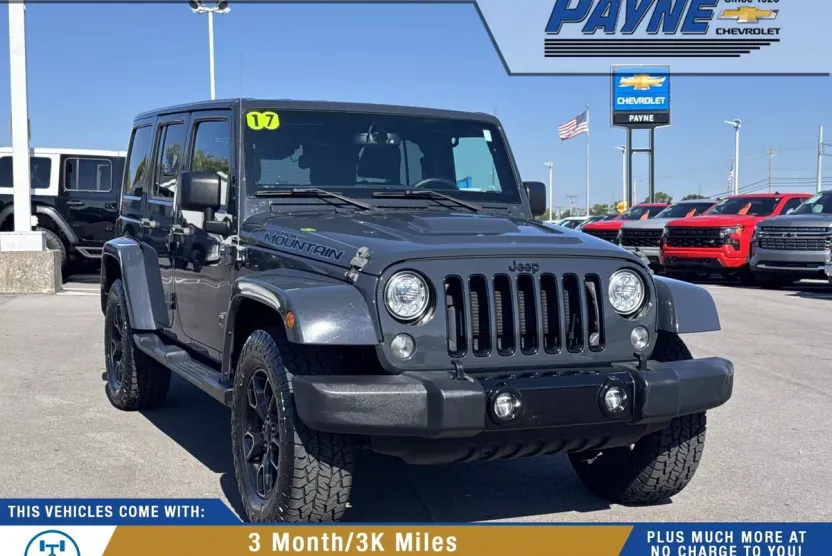 2017 Jeep Wrangler Unlimited Smoky Mountain photo 1