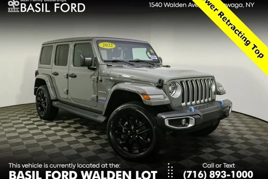 2022 Jeep Wrangler Unlimited Sahara 4xe photo 1