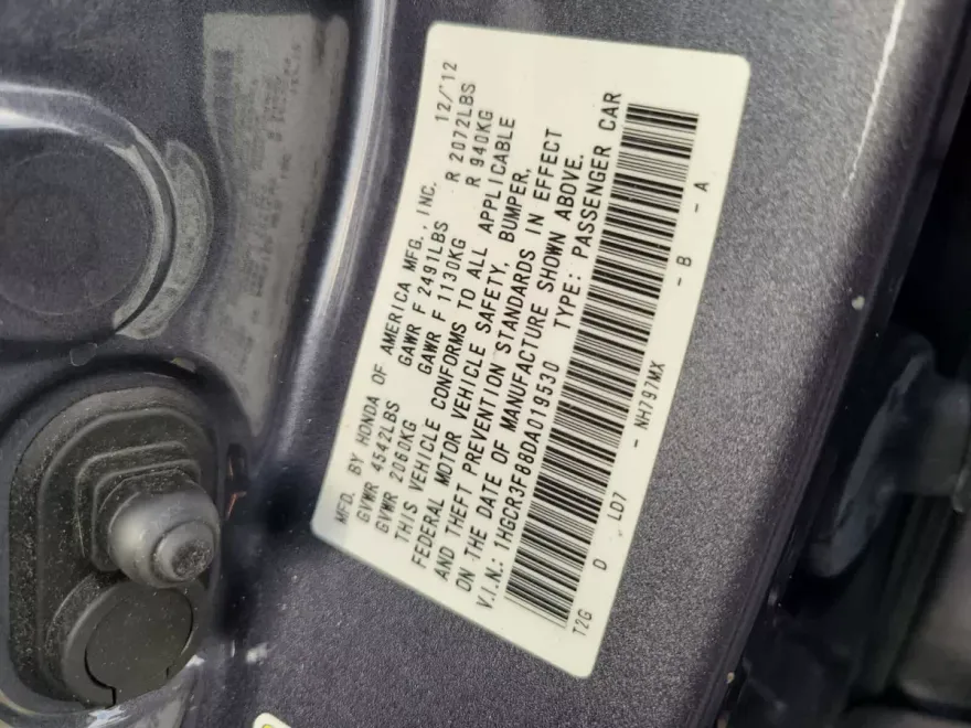 2013 Honda Accord EX-L photo 5