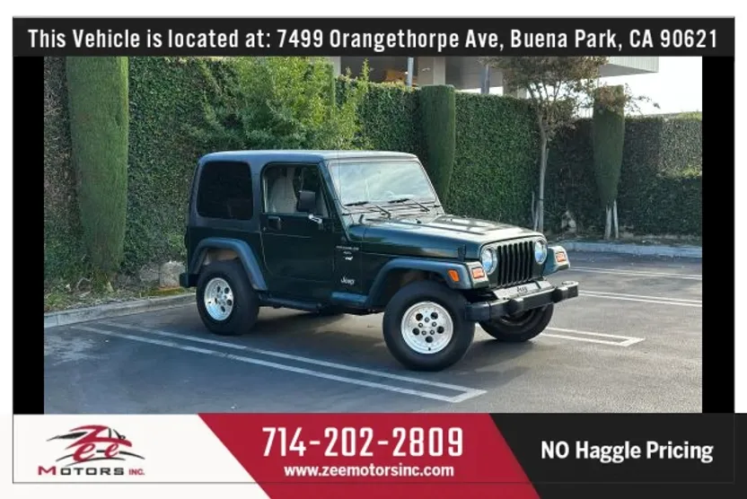 1998 Jeep Wrangler Sport TJ photo 1