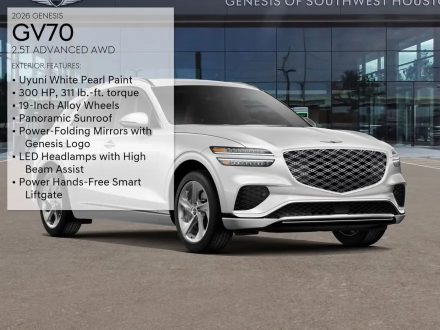 2026 Genesis GV70 2.5T Advanced photo 1