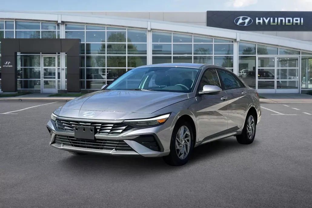 2025 Hyundai Elantra Hybrid Blue photo 1
