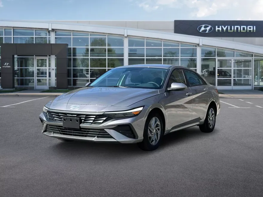 2025 Hyundai Elantra Hybrid Blue photo 1