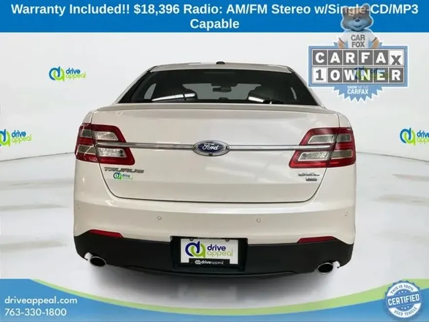 2018 Ford Taurus SEL photo 1