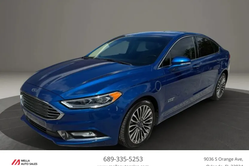 2017 Ford Fusion Energi Plug-In Hybrid Titanium photo 1