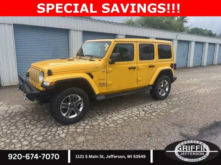 2019 Jeep Wrangler Unlimited Sahara photo 1