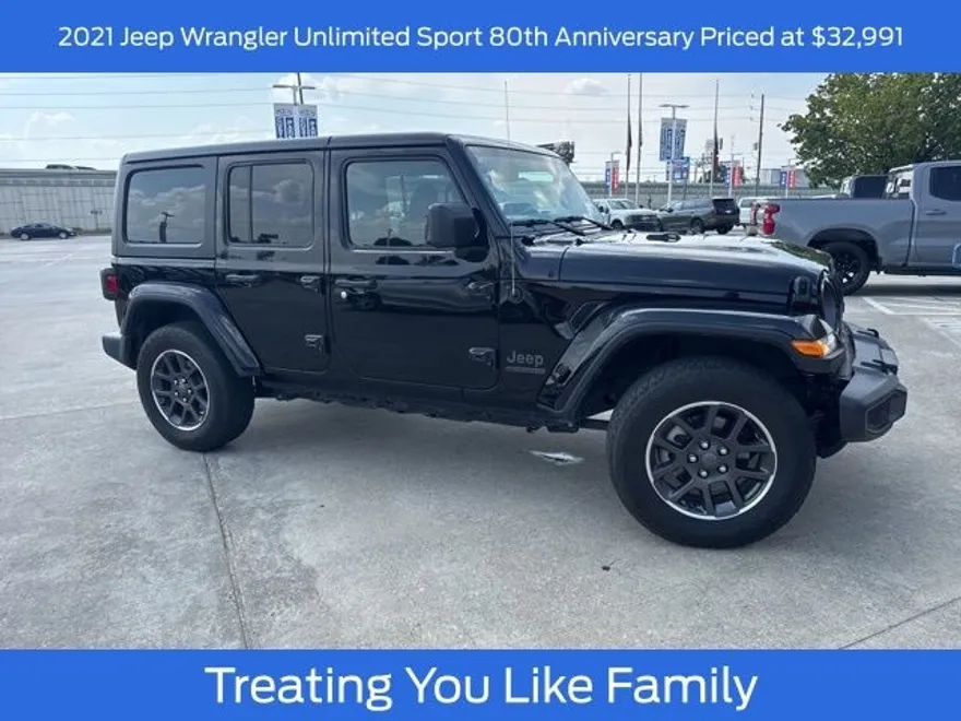 2021 Jeep Wrangler Unlimited Sport photo 1