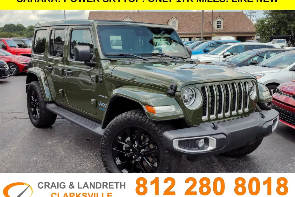 2021 Jeep Wrangler Unlimited Sahara 4xe photo 1