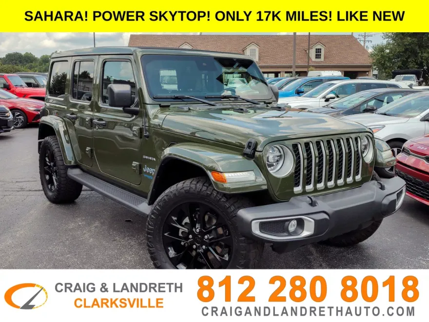2021 Jeep Wrangler Unlimited Sahara 4xe photo 1