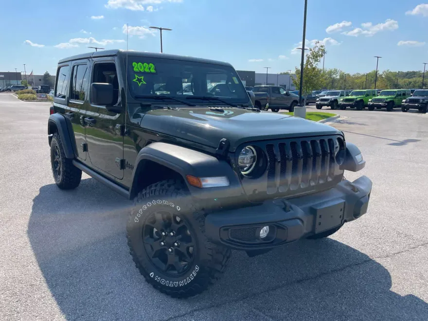 2022 Jeep Wrangler Unlimited Willys photo 1