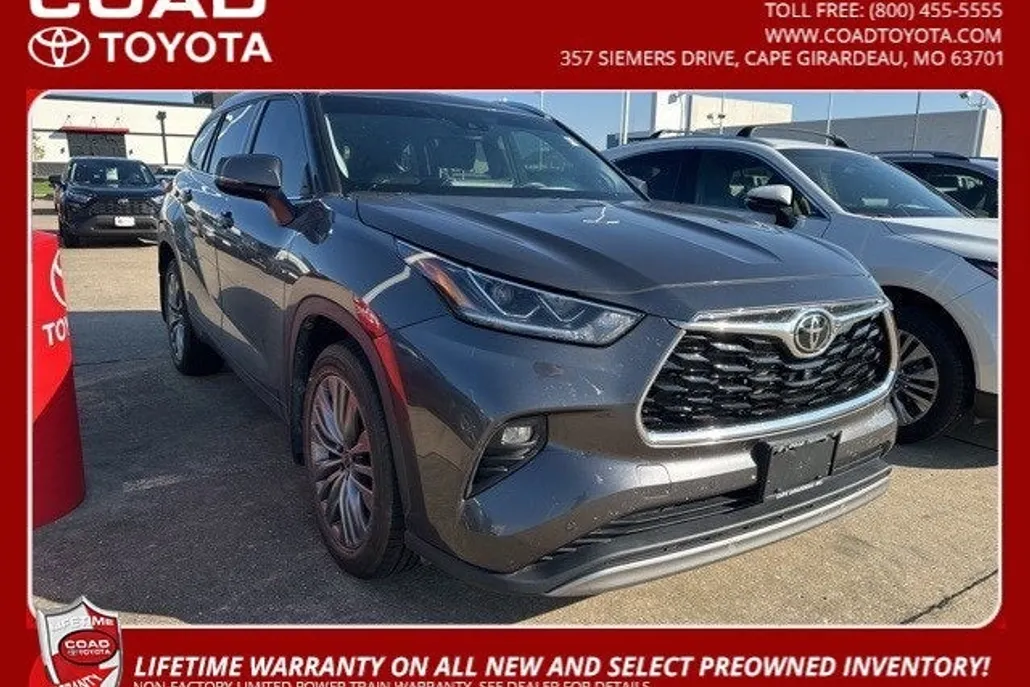 2021 Toyota Highlander Platinum photo 1