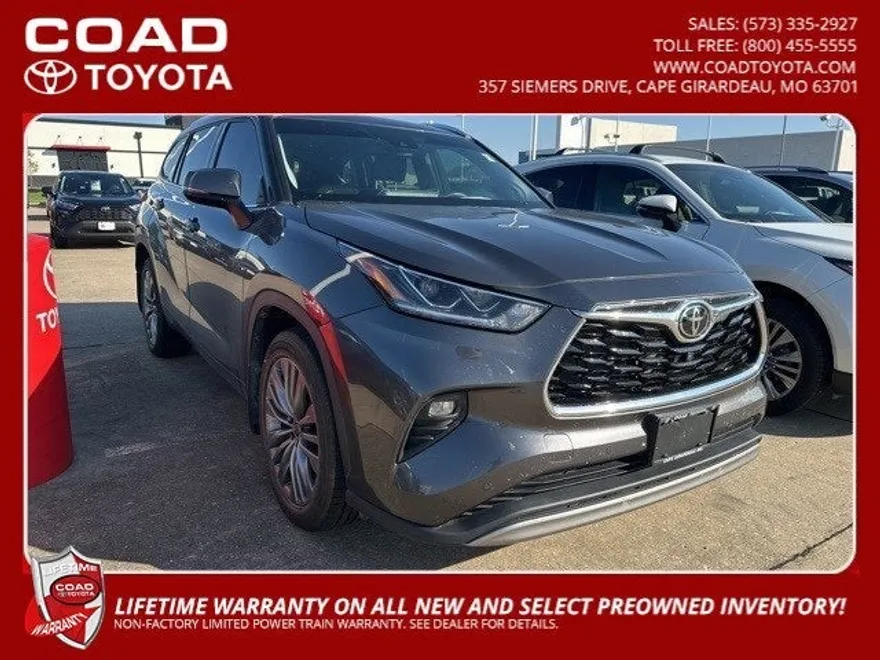 2021 Toyota Highlander Platinum photo 1