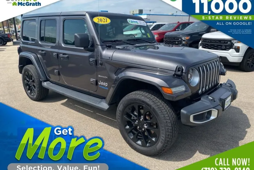 2021 Jeep Wrangler Unlimited Sahara High Altitude 4xe photo 1