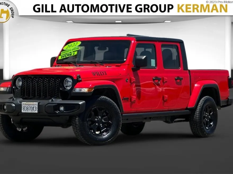 2022 Jeep Gladiator Willys Sport photo 1