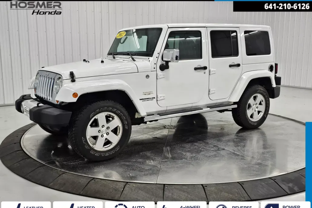 2012 Jeep Wrangler Unlimited Sahara photo 1