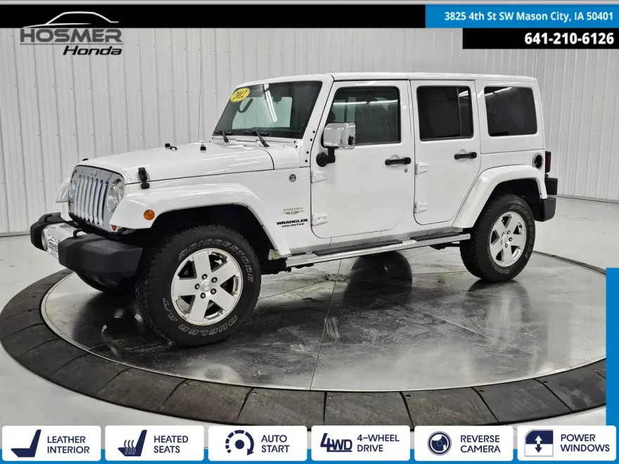 2012 Jeep Wrangler Unlimited Sahara photo 1