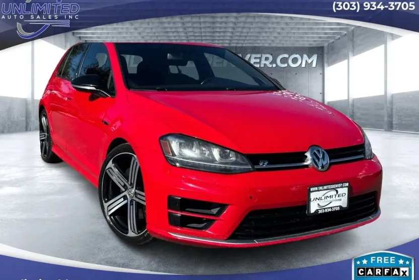 2016 Volkswagen Golf R Base photo 1