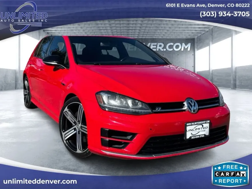 2016 Volkswagen Golf R Base photo 1