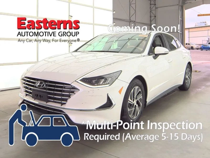 2022 Hyundai Sonata Hybrid Blue photo 1