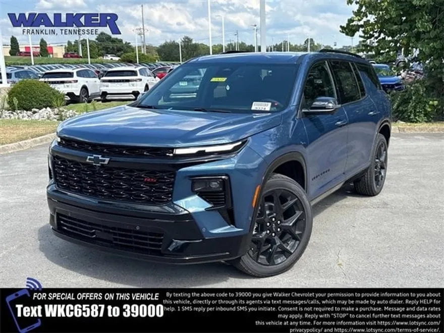 2026 Chevrolet Traverse RS photo 1