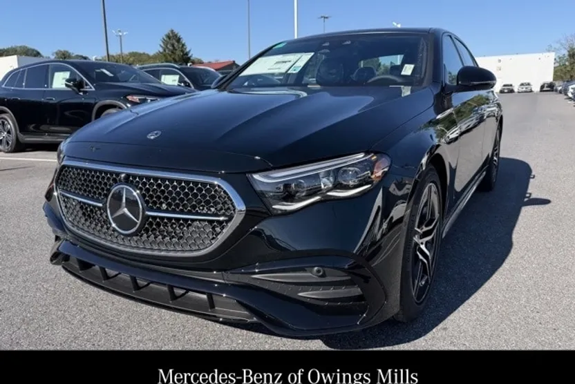 2026 Mercedes Benz E 4MATIC Sedan photo 1