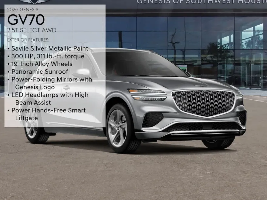 2026 Genesis GV70 2.5T Select photo 1