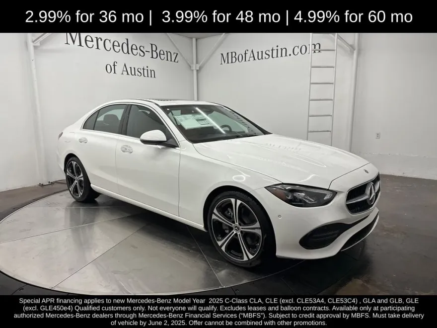 2025 Mercedes Benz C 300 photo 1
