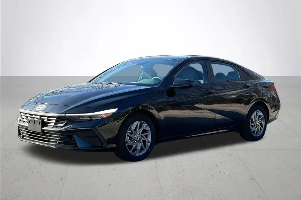 2025 Hyundai Elantra Hybrid Blue photo 1