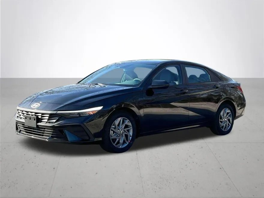 2025 Hyundai Elantra Hybrid Blue photo 1