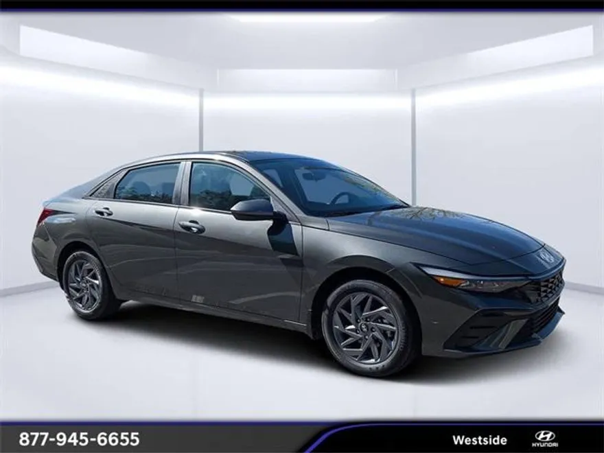 2025 Hyundai Elantra Hybrid Blue photo 1
