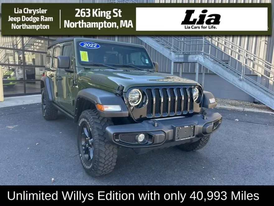 2022 Jeep Wrangler Unlimited Willys photo 1
