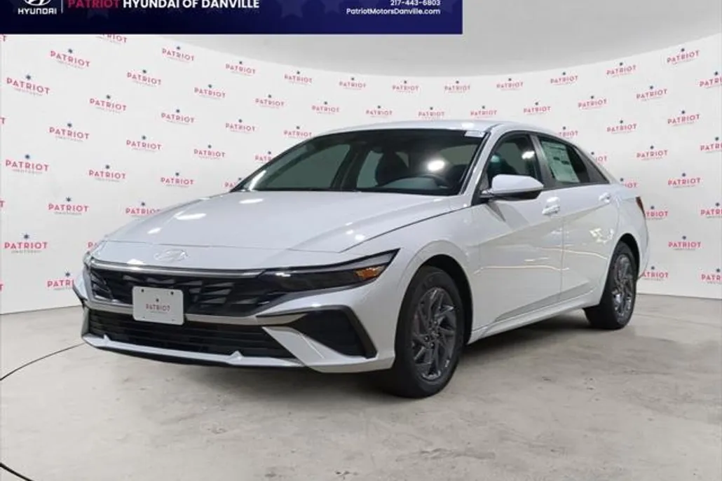 2025 Hyundai Elantra Hybrid Blue photo 1