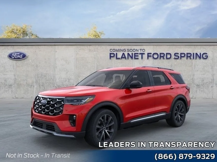 2026 Ford Explorer Platinum photo 1