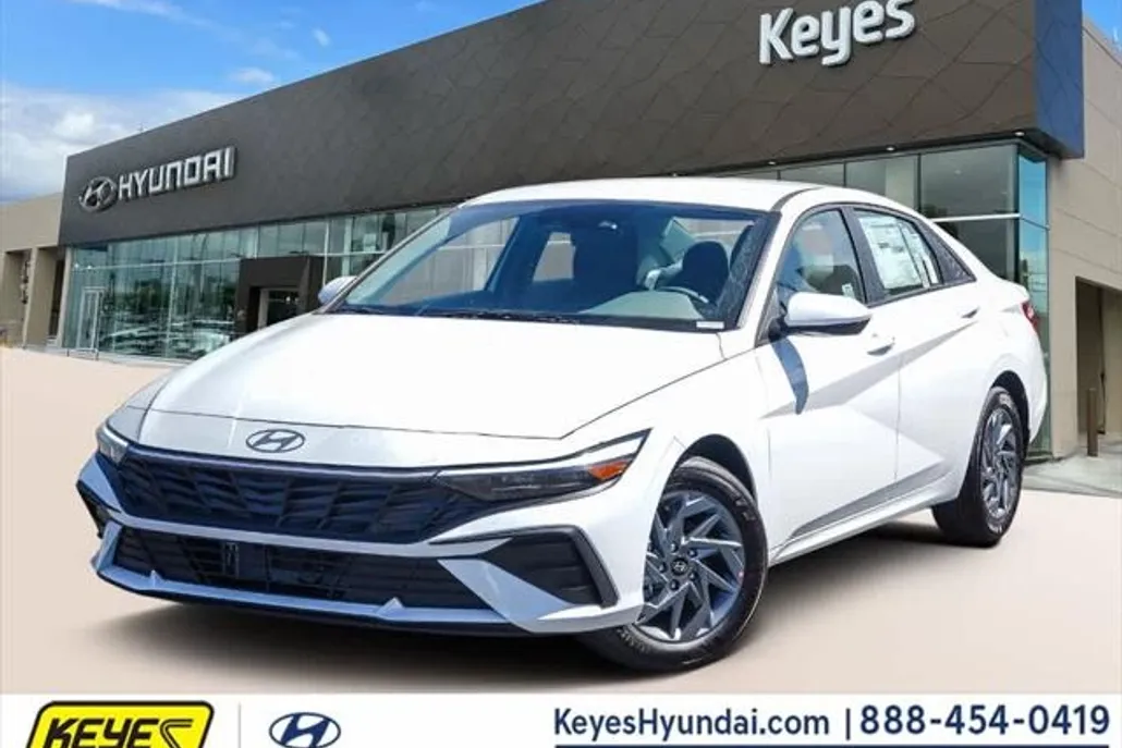 2025 Hyundai Elantra Hybrid Blue photo 1