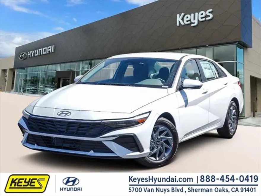 2025 Hyundai Elantra Hybrid Blue photo 1