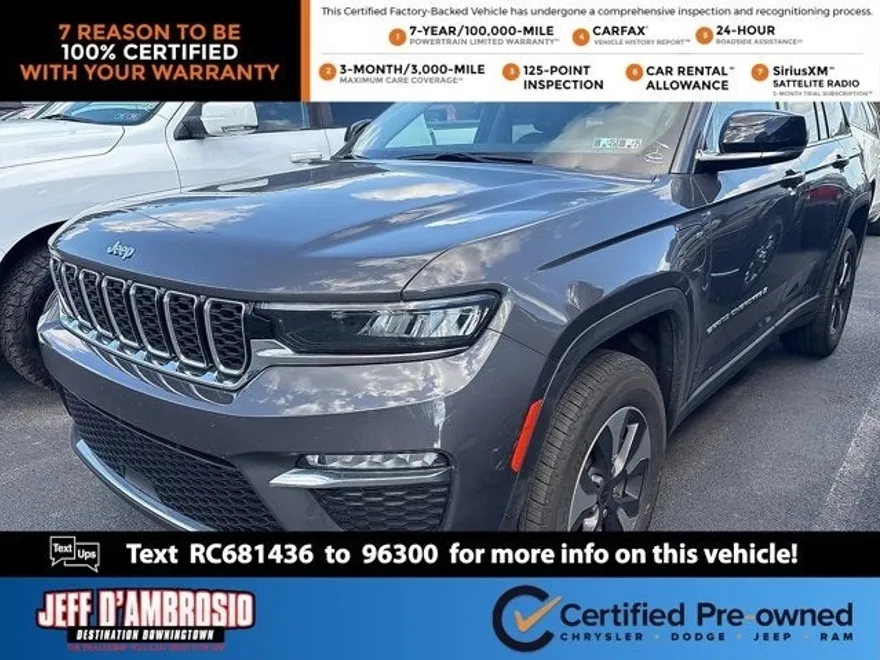 2024 Jeep Grand Cherokee Limited 4xe photo 1
