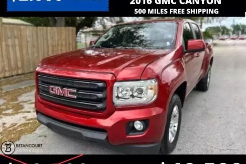 2016 Gmc Canyon SLE photo 1