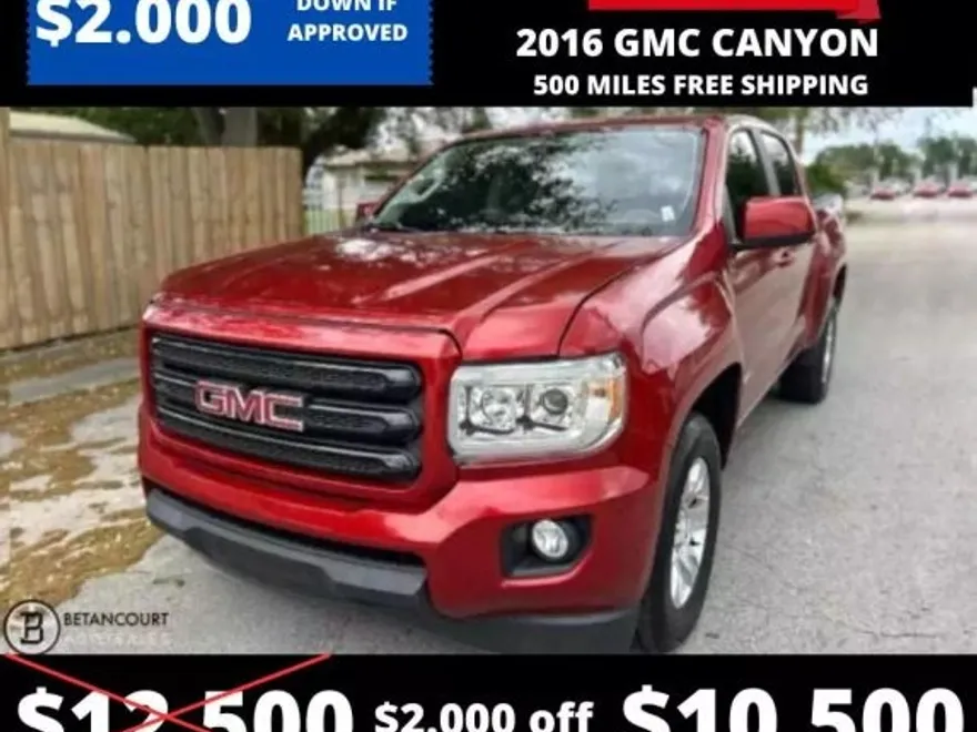 2016 Gmc Canyon SLE photo 1