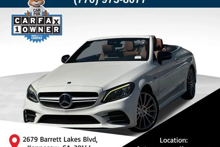 2019 Mercedes Benz C AMG 43 4MATIC Cabriolet photo 1