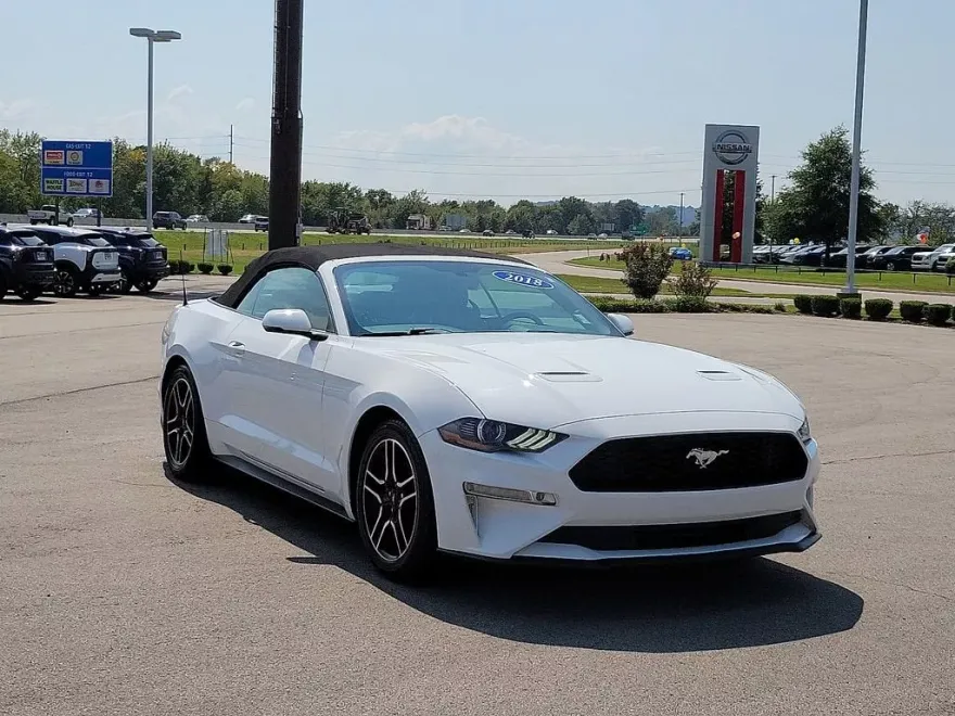 2018 Ford Mustang EcoBoost Premium Convertible photo 1