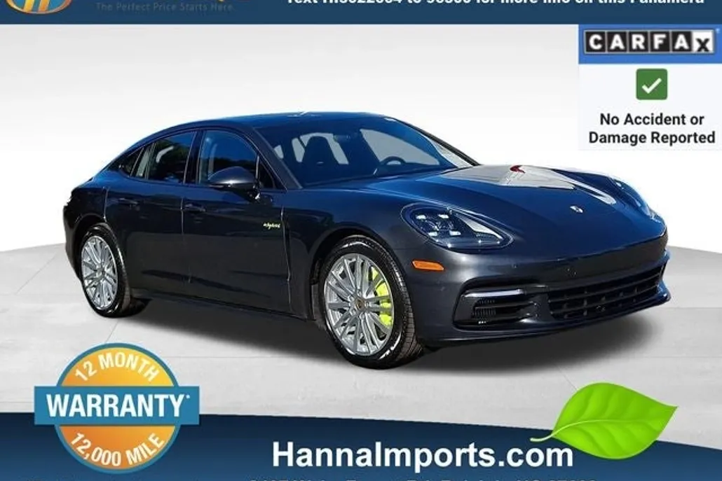 2018 Porsche Panamera E-Hybrid 4 photo 1