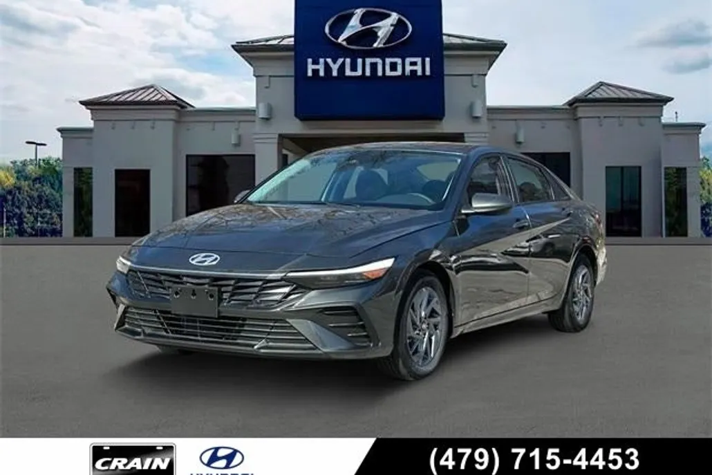 2025 Hyundai Elantra Hybrid Blue photo 1