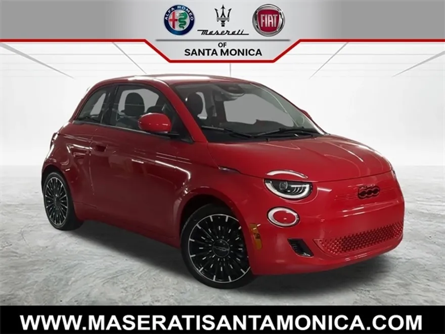2024 Fiat 500e Red photo 1