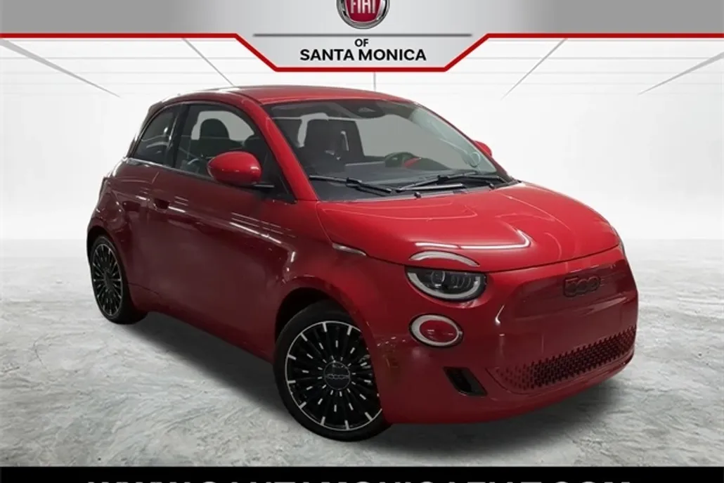 2024 Fiat 500e Red photo 1