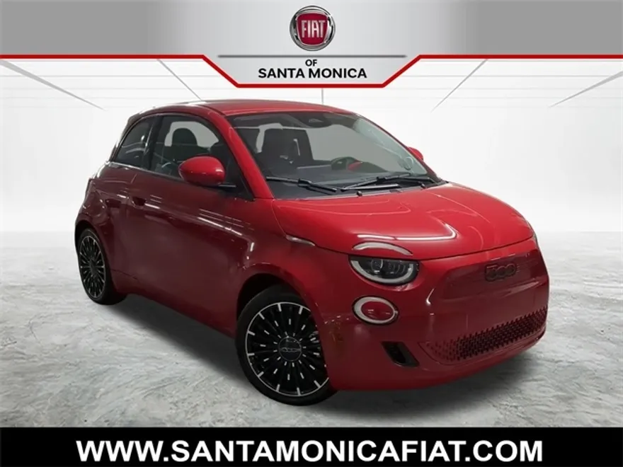 2024 Fiat 500e Red photo 1