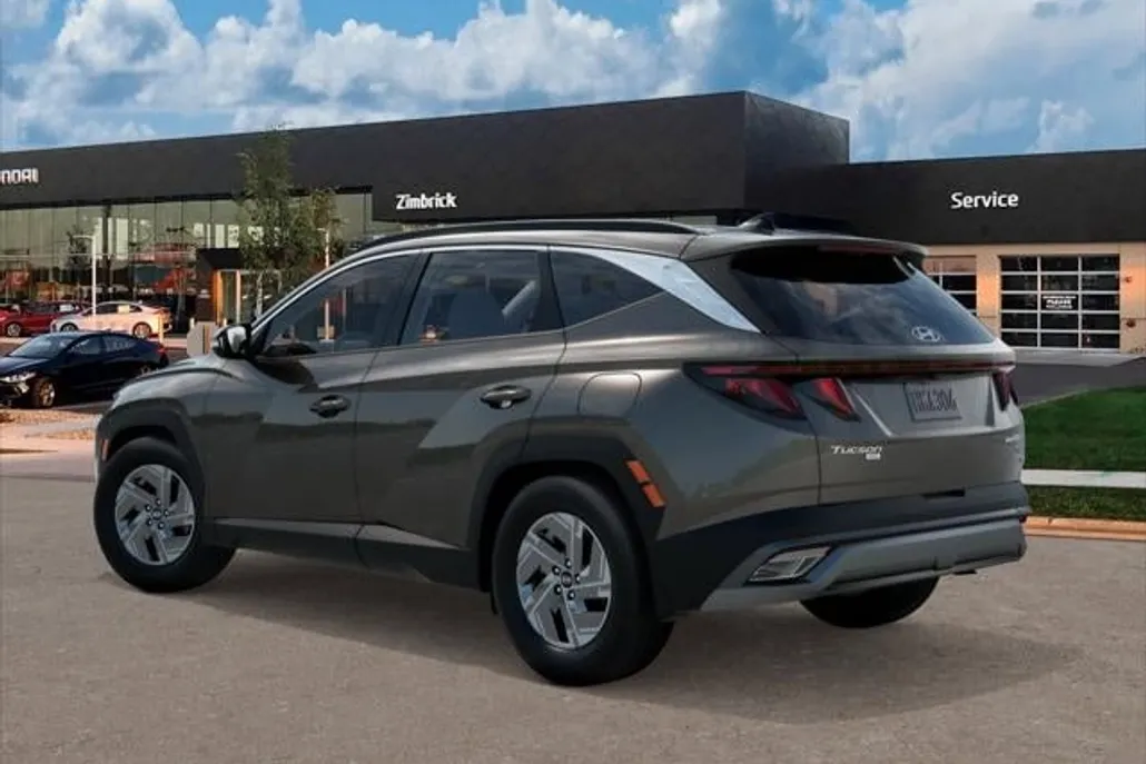 2025 Hyundai Tucson Hybrid Blue photo 1