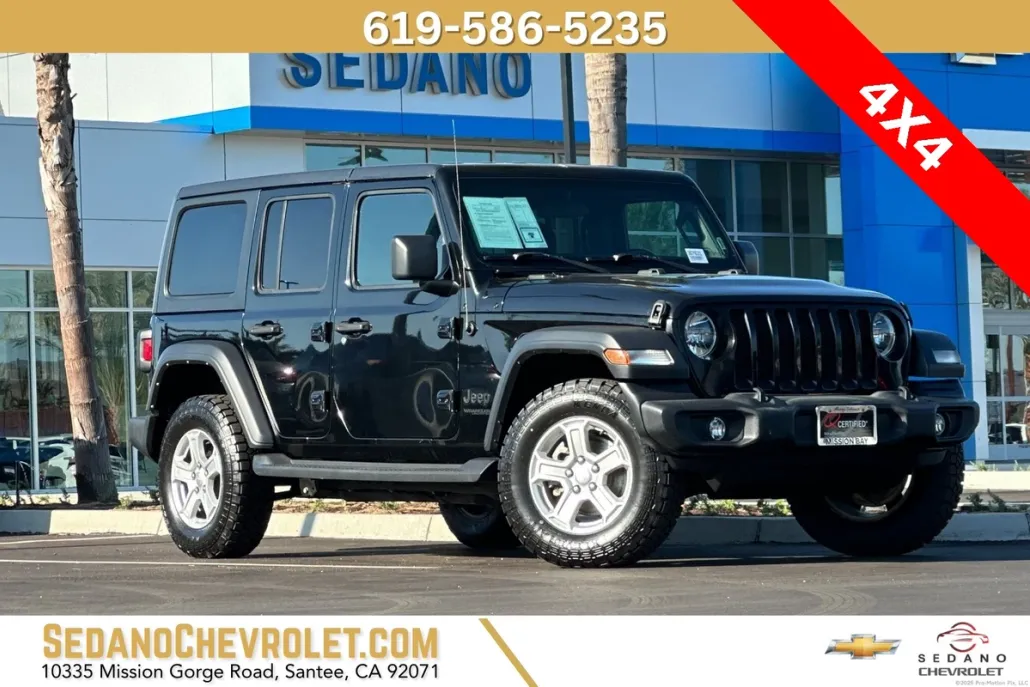 2022 Jeep Wrangler Unlimited Sport S photo 1