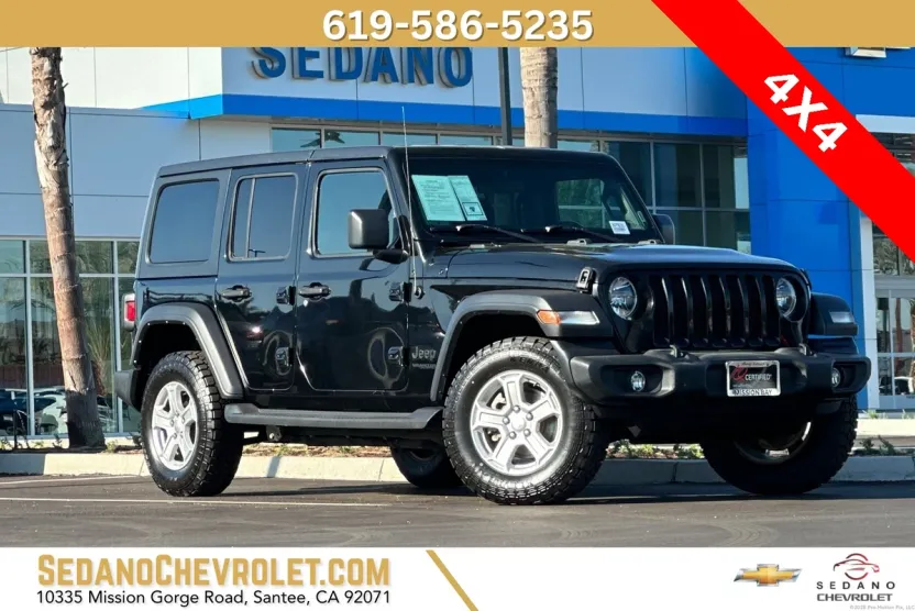 2022 Jeep Wrangler Unlimited Sport S photo 1