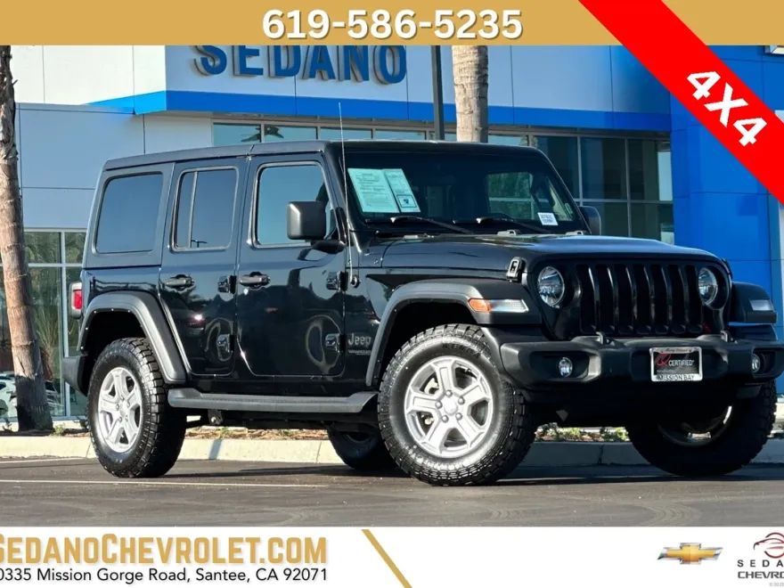 2022 Jeep Wrangler Unlimited Sport S photo 1