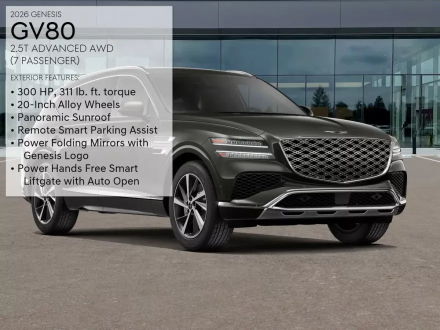 2026 Genesis GV80 2.5T Advanced photo 1